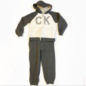 Boys Calvin Klein Sweatsuit, Size 5